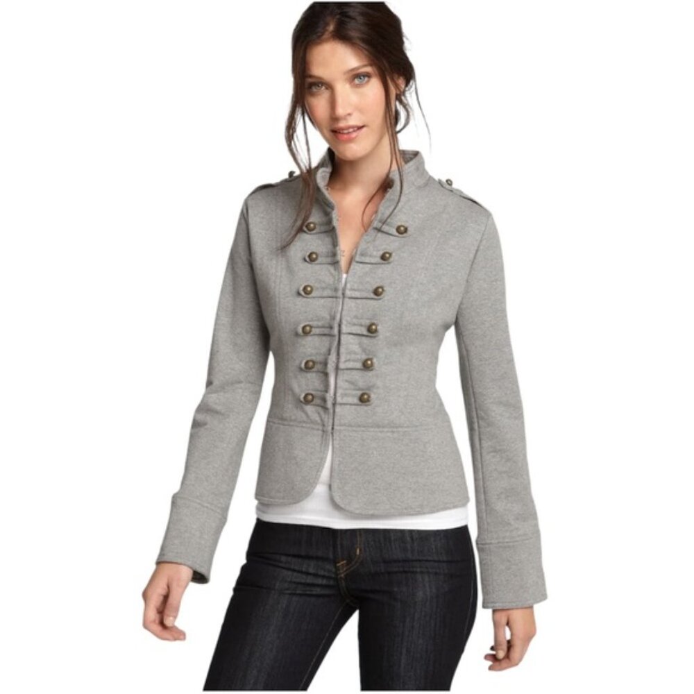 SWEET ROMEO NORDSTROM FITTED HEATHER GRAY JACKET